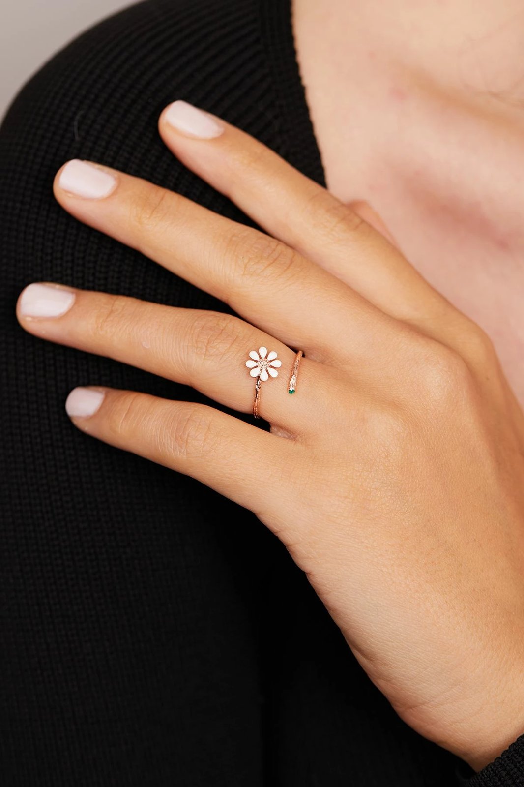 Unazë argjendi Elika Silver, ngjyrë rozë, ELKAB92278R