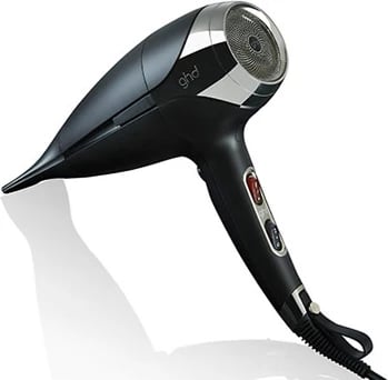 Tharëse flokësh GHD Helios unisex e zezë