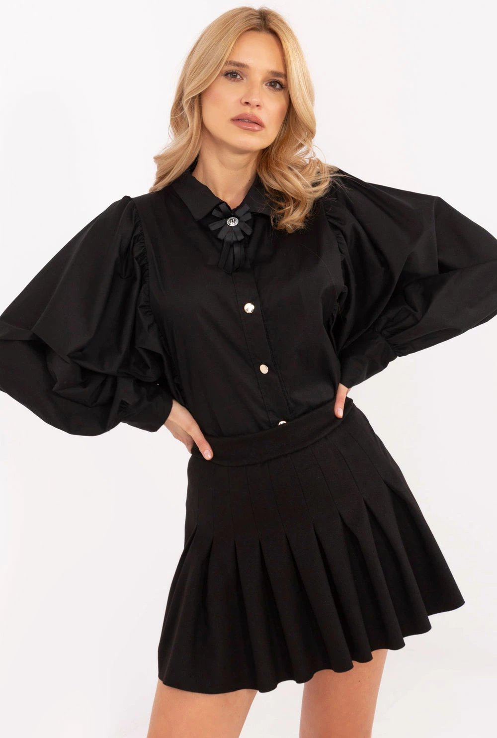 Maicë për femra Italy Moda 204972, e zezë