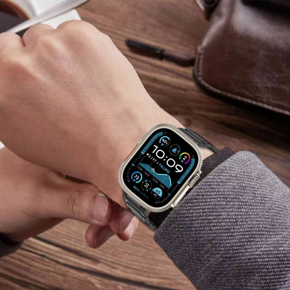 Byzylyk çeliku Tech-Protect për Apple Watch 44/45/46/49mm, Argjend