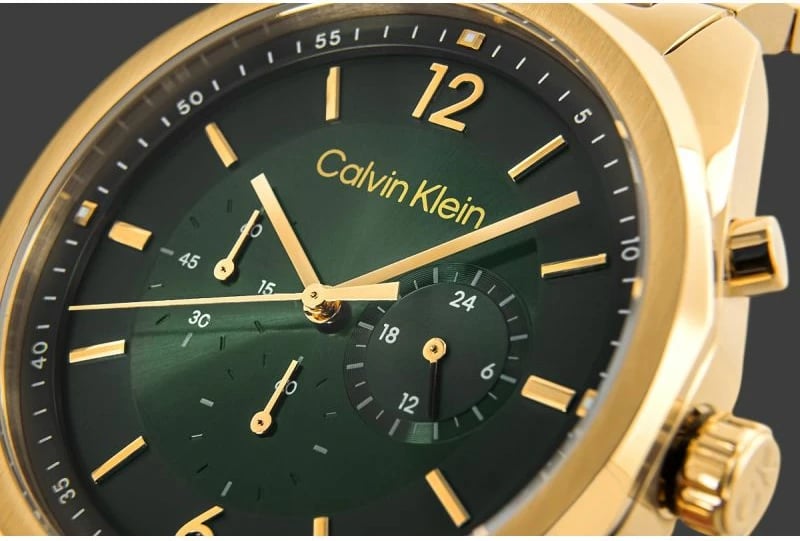 Orë dore për meshkuj Calvin Klein, ari