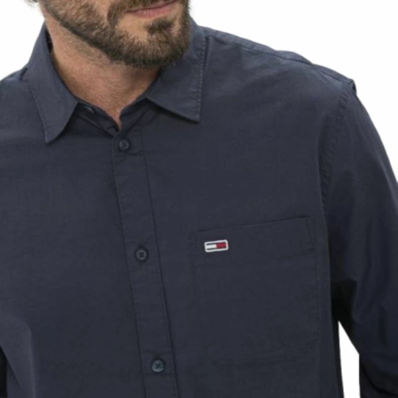 Këmishë Tommy Hilfiger për meshkuj, blu marine