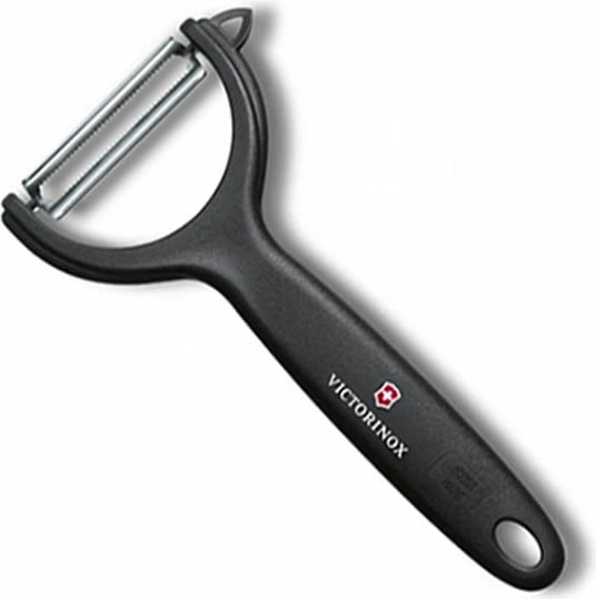 Qëruese domatesh dhe kiwi  me çelik inox Victorinox, e zezë
