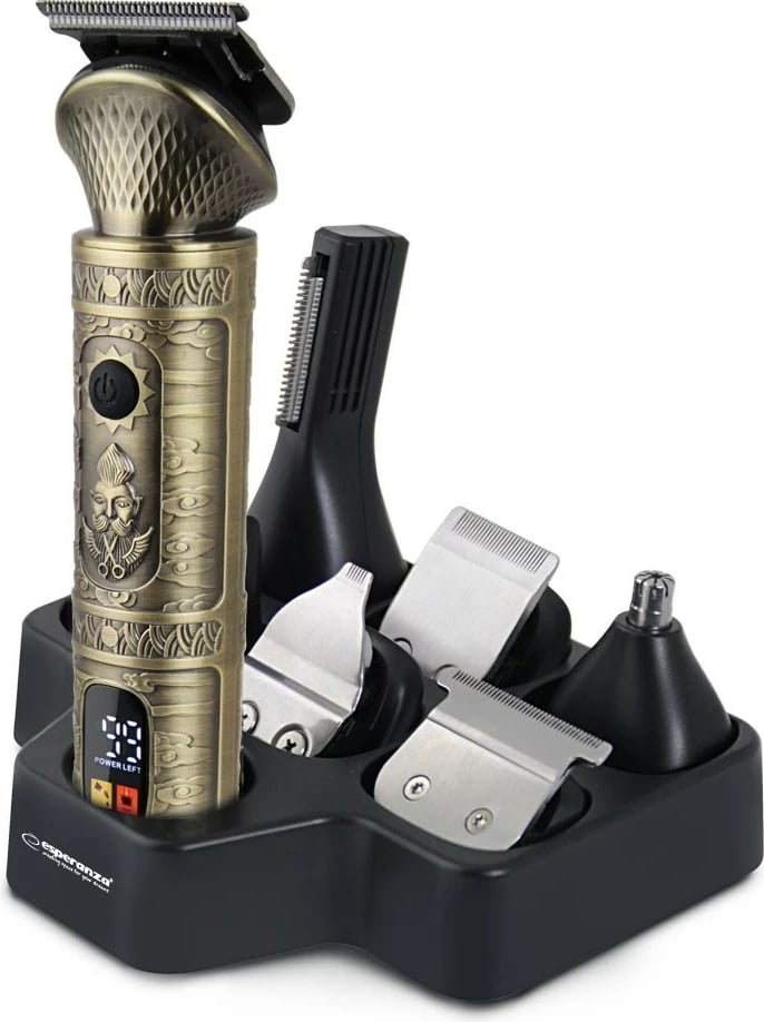 Makinë rroje Esperanza EBC006, 7-në-1, pa kabllo, çelik inoks