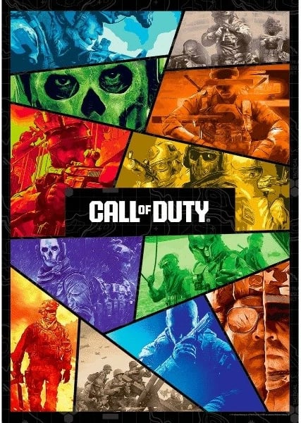 Puzzle Call of Duty Operators Collage 1000 pjesë
