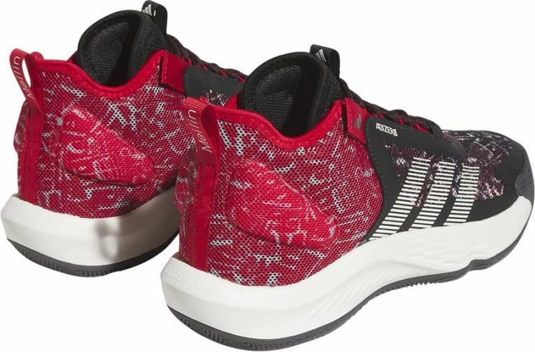 Atlete për basketboll adidas Adizero Select, të zeza dhe të kuqe
