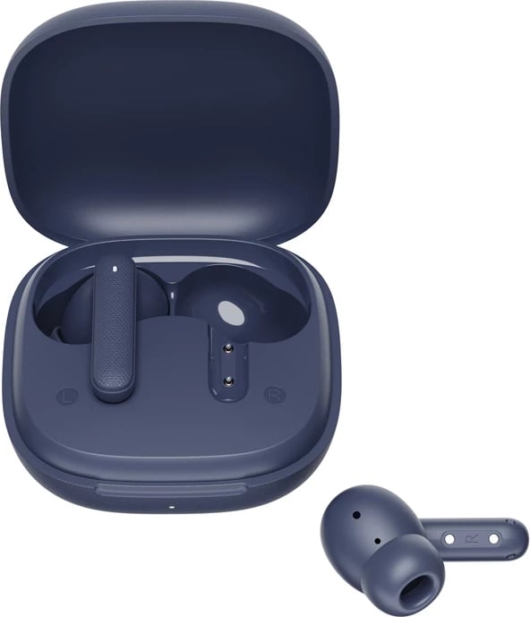 Kufje TWS QCY Buds T43 ANC, Bluetooth 5.3, IPX4, blu
