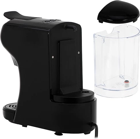 Makineri espresso multi-kapsula, Adler CR 4414bb, pompë 19 bar, 0.6L, 1450W, e zezë