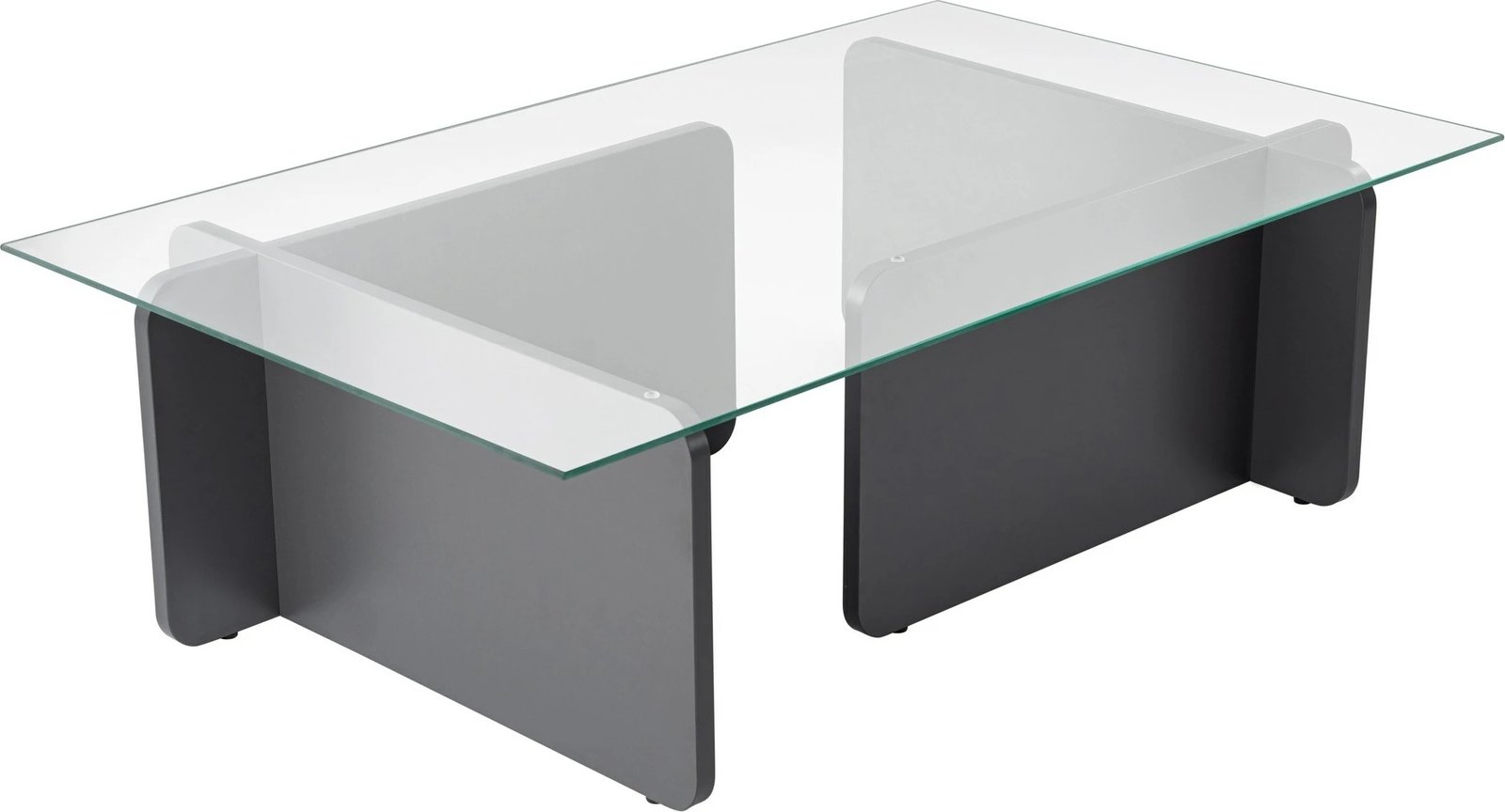 Tavolinë kafeje Nordure, Flavio, ngjyrë antracit