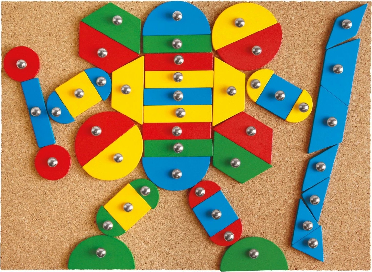 Set kreativ Lena Hammer Game, 72 pjesë, shumëngjyrëshe