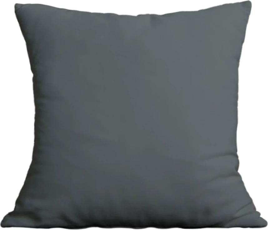 Jastëk dekorativ Humba, kadife, shumëngjyrësh-gri, 45x45cm