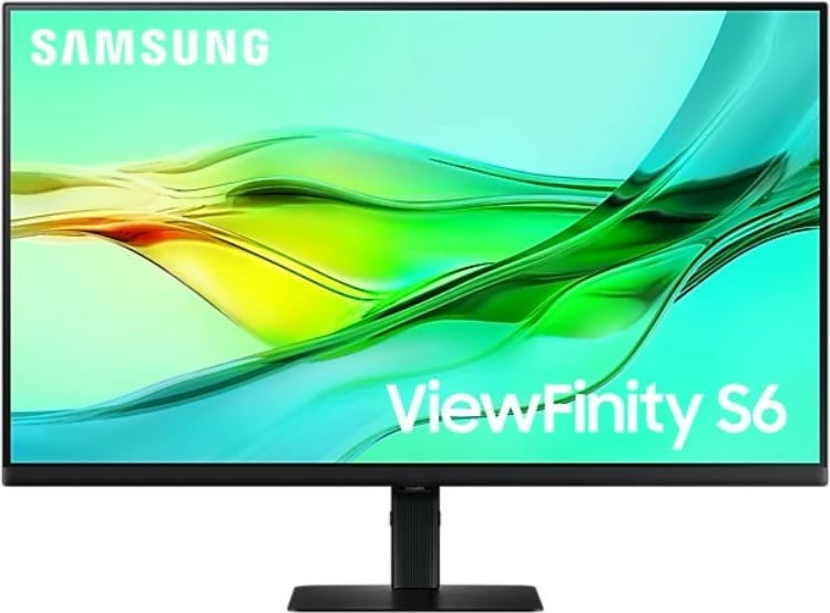 Monitor Samsung ViewFinity S6 LS32D600UAUXEN, 32", QHD, 100Hz, IPS, USB-C, LAN, i zi