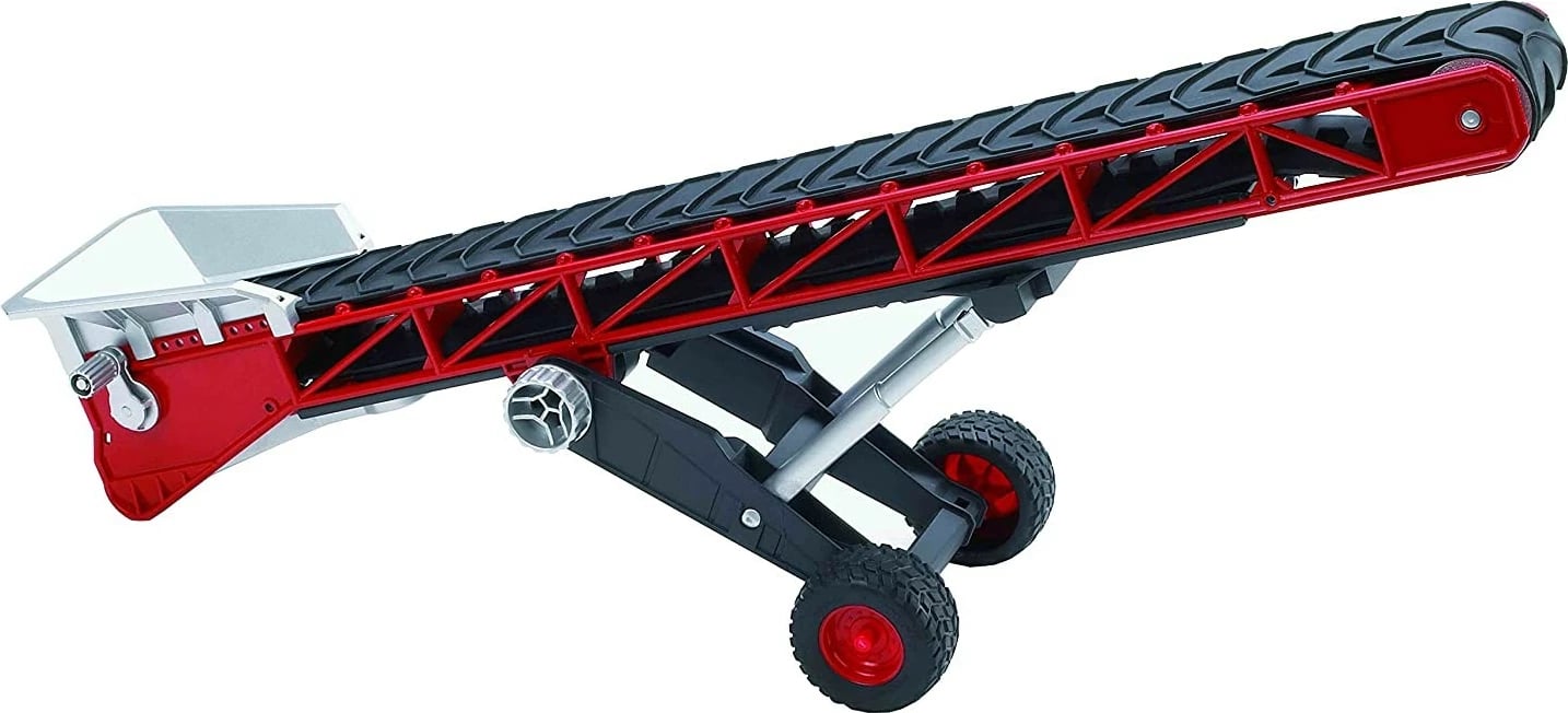 Lodër transportuese BRUDER BR-02031, plastike, e zezë/kuqe, shkallë 1:16