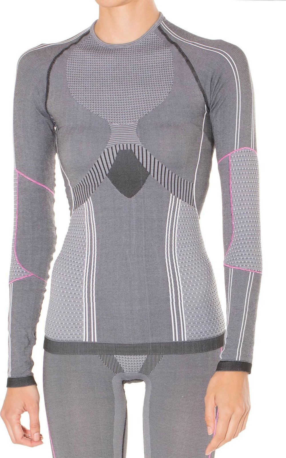 Bluzë e gjatë për gra, ngjyrë rozë, Jumeon, 237-009220