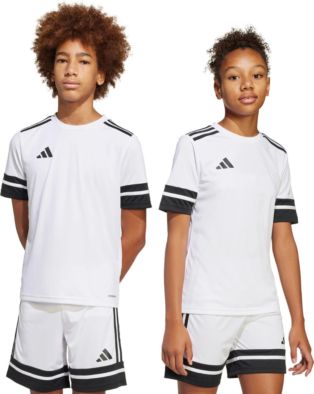 Maicë për fëmijë adidas, e bardhë