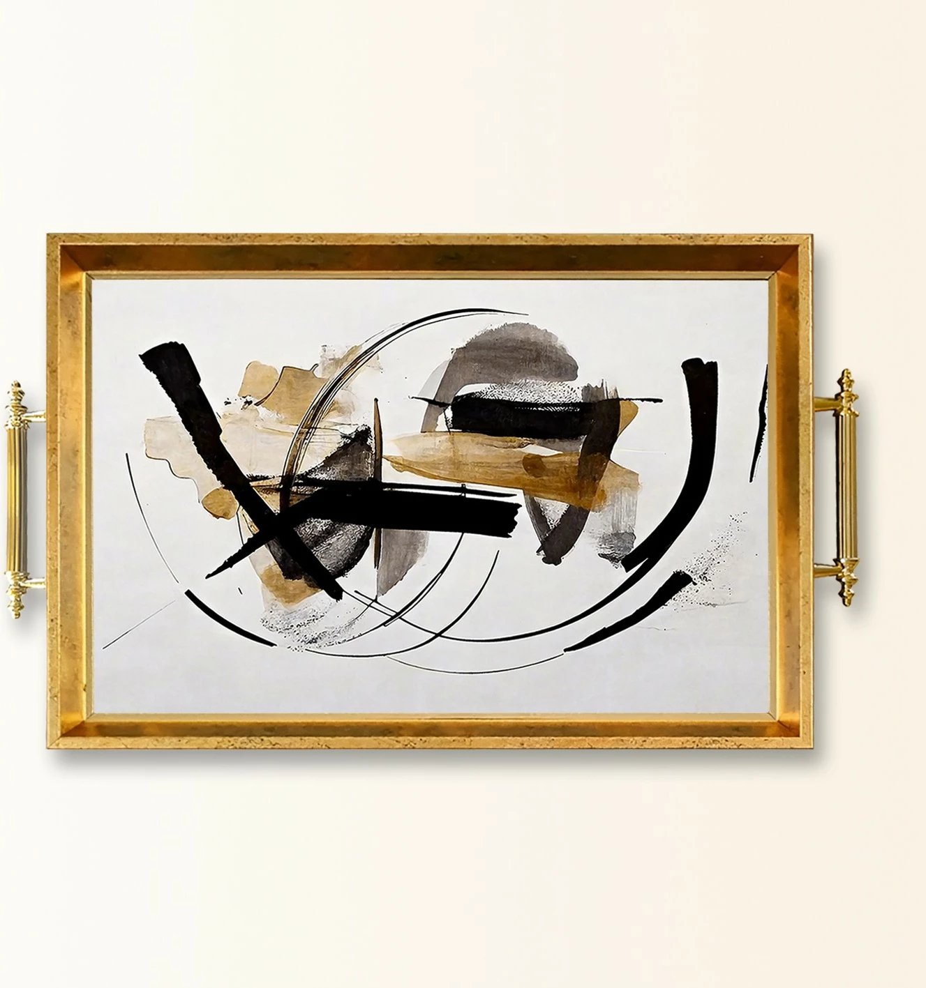 Tabaka dekorative prej qelqi, dizajn Aberto, TPEA9836 Tabaka dekorative prej qelqi, dizajn Aberto, TPEA9836