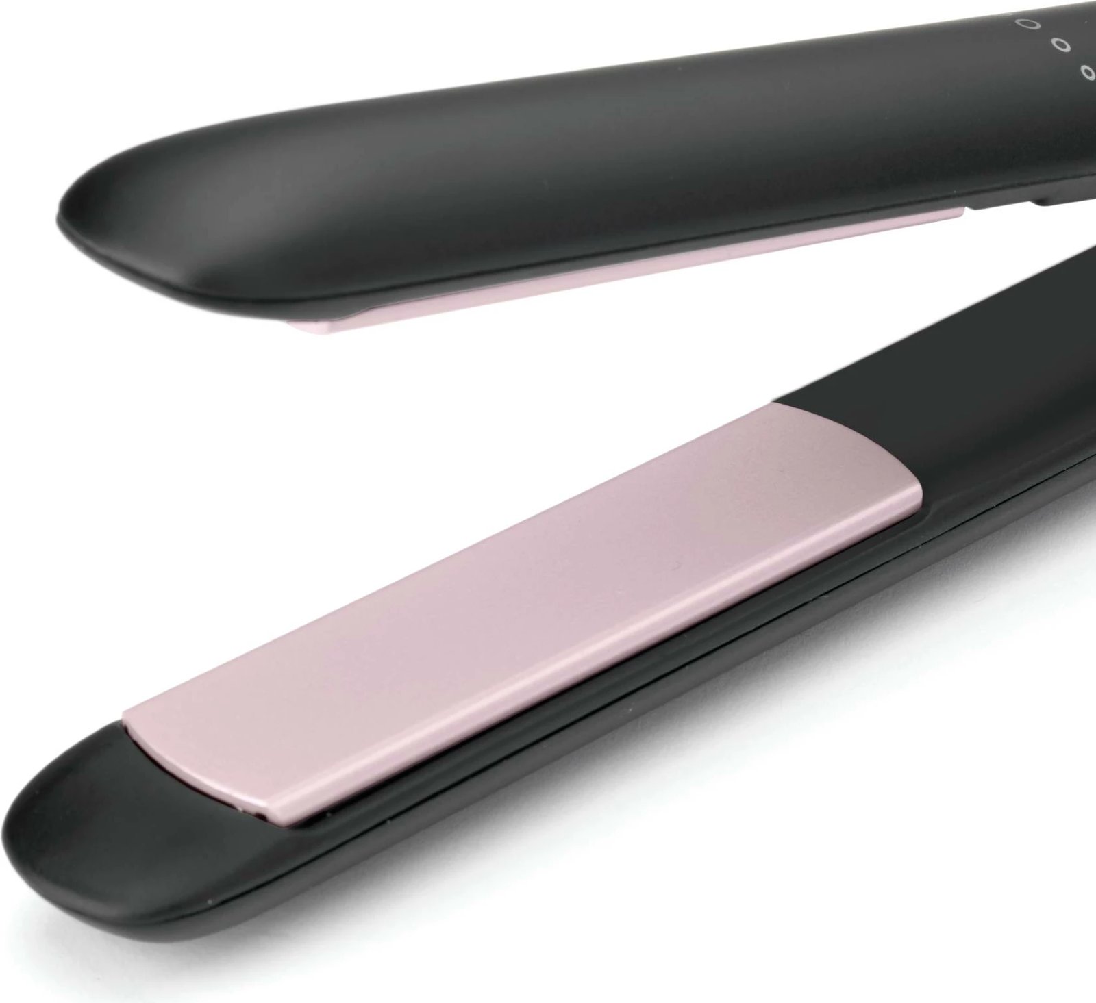 Drejtues flokësh, BaByliss ST241E, 25mm, 200-230°C, veshje qeramike, ekran LED, fikje automatike, çantë termoizoluese, e zezë