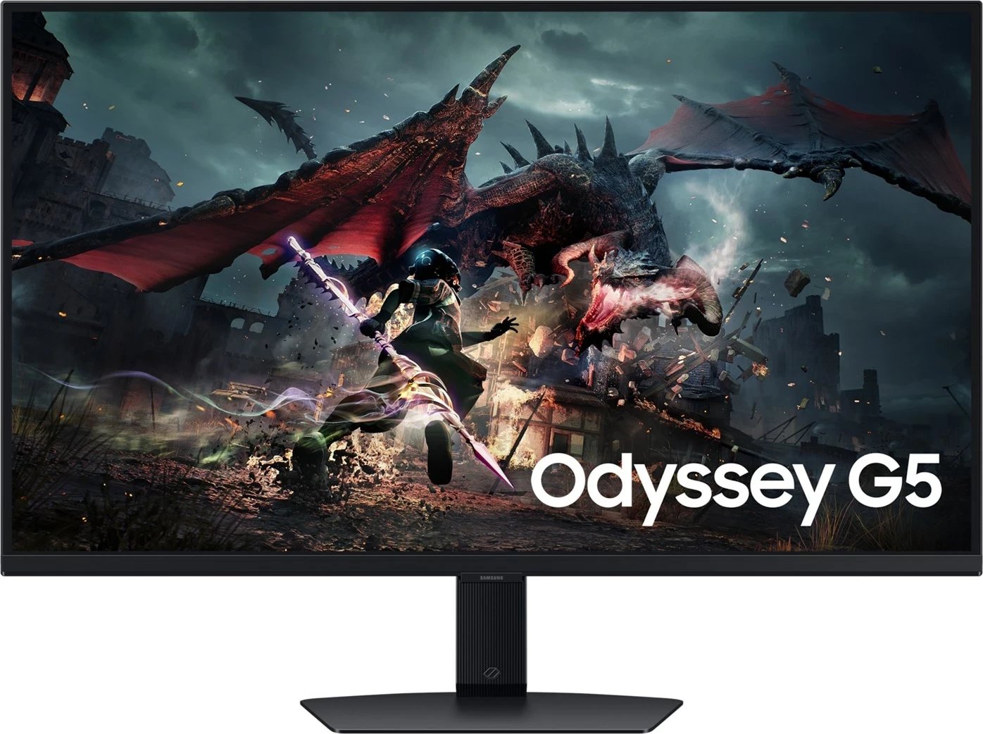 Monitor Samsung Odyssey G5, 32", Quad HD, 180 Hz, i zi