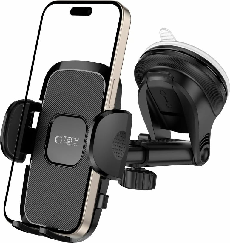 Mbajtëse veture për celular Tech-Protect V3, universale, e zezë Mbajtëse veture për celular Tech-Protect V3, universale, e zezë