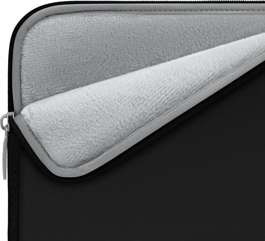 Kasë laptopi Tech-Protect NeoSlim 15-16", me çantë aksesorësh, e zezë