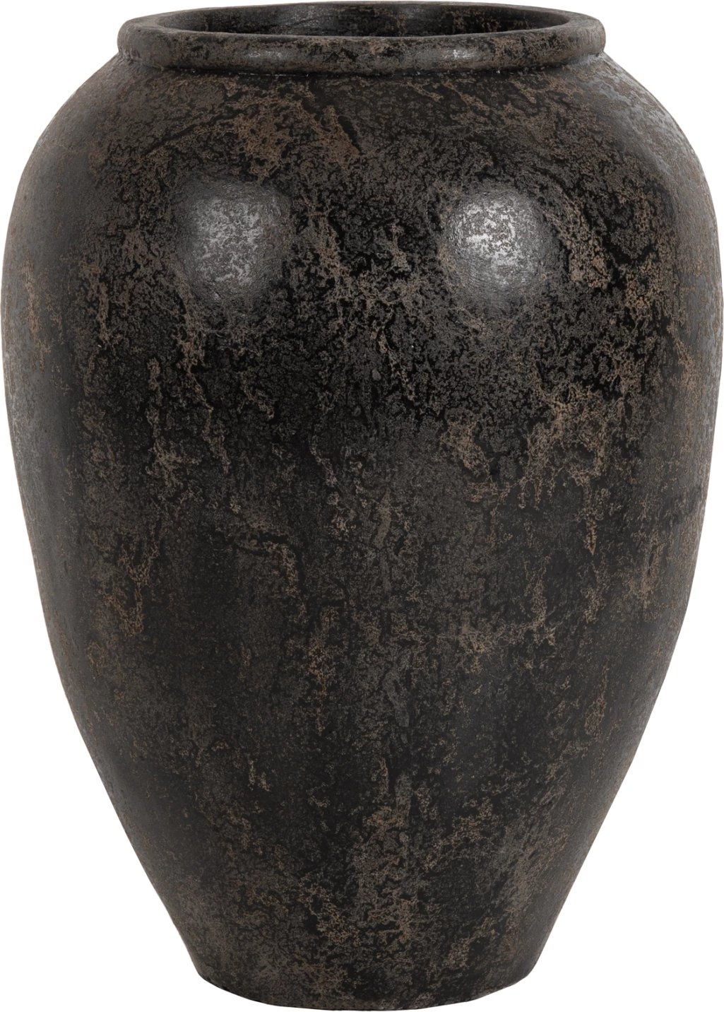 Vazo dekorative për dysheme SPARTA FH7934 ngjyrë e zezë Φ66x85Hcm