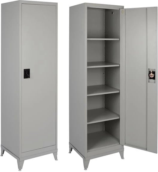 Dollap metalik 50Χ45Χ190,5 me 4 rafte 1 derë & këmbë FH10325