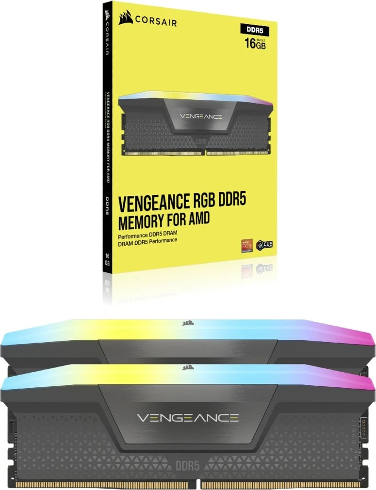 RAM Memorje Corsair Vengeance RGB 64GB (2x32GB) DDR5 5200MHz