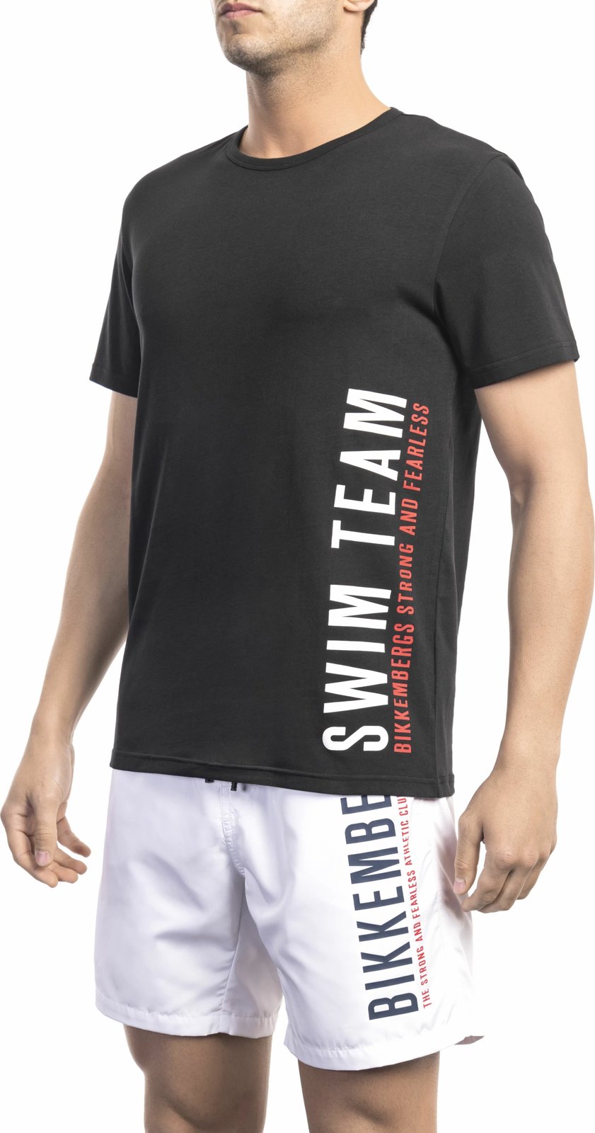 Maicë për meshkuj Bikkembergs, e zezë