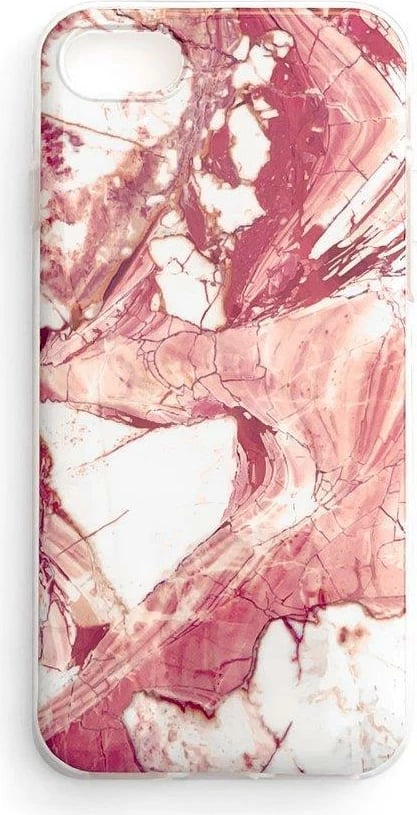 Mbështjellës Wozinsky Marble për Xiaomi Redmi Note 10 5G / Poco M3 Pro, rozë