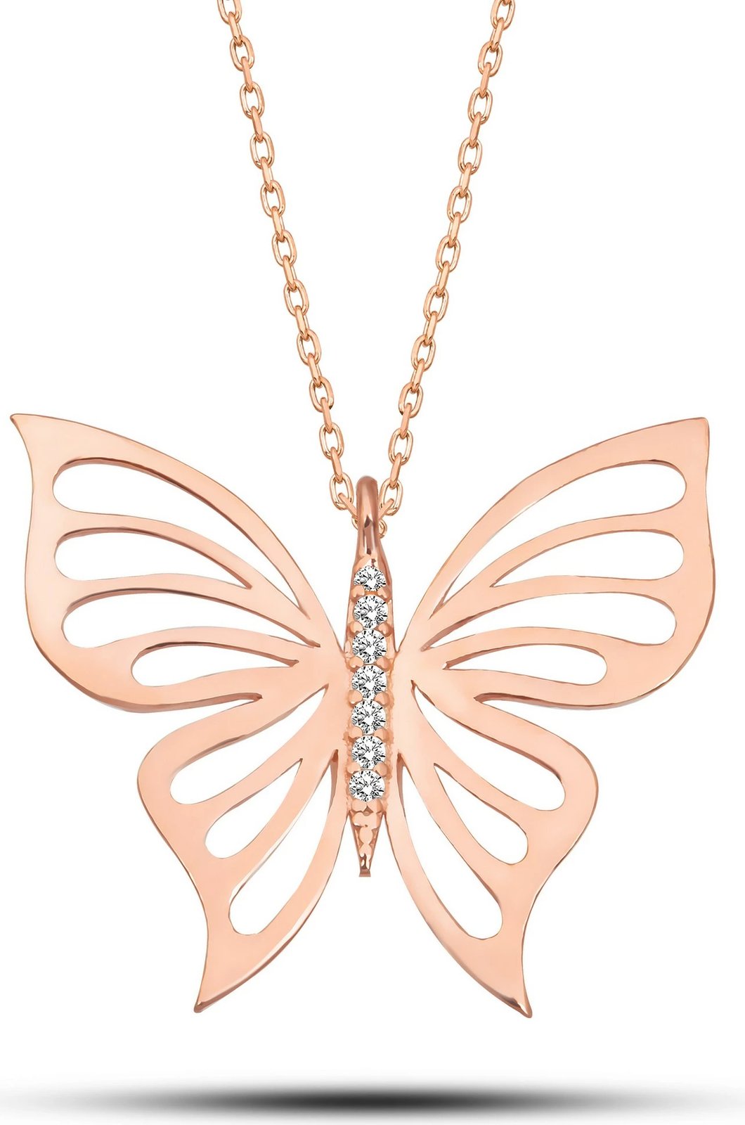 Varëse argjendi me flutur, ngjyrë rozë e bardhë, Jumeon, NRZ998179