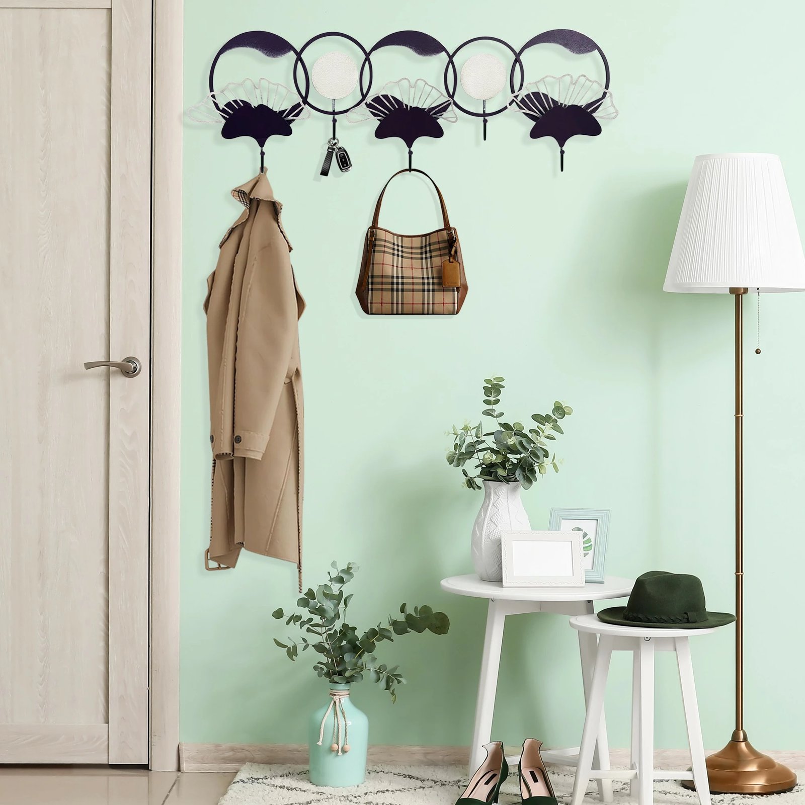 Varëse muri metalike, shumëngjyrëshe, Wallity Dilan, 63x23cm