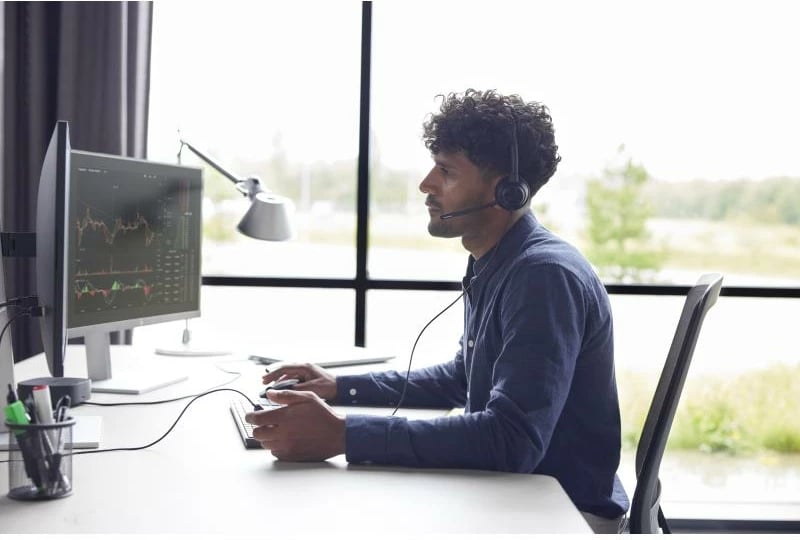 Kufje me mikrofon, HP Poly EncorePro 310 (767G1AA), USB-A, anulim zhurme, e zezë