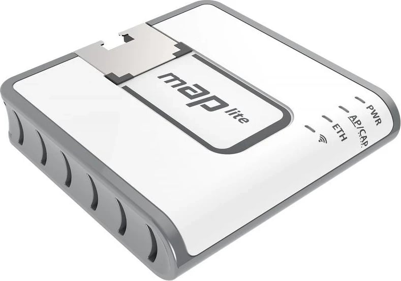 Router MikroTik mAP lite, Power over Ethernet, Bardhë