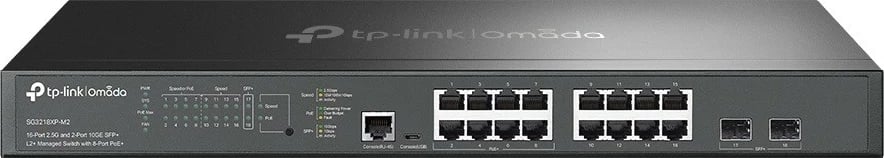 Switch TP-LINK SG3218XP-M2, 16x2.5GE PoE+, 2xSFP+, i zi
