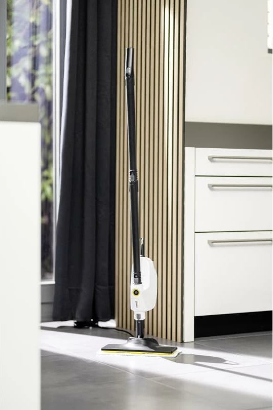 Pastrues me avull, Kärcher SC 1 Multi & Up (1.516-410.0), 4-në-1, gati në 30 sek, depozitë e heqshme, e bardhë