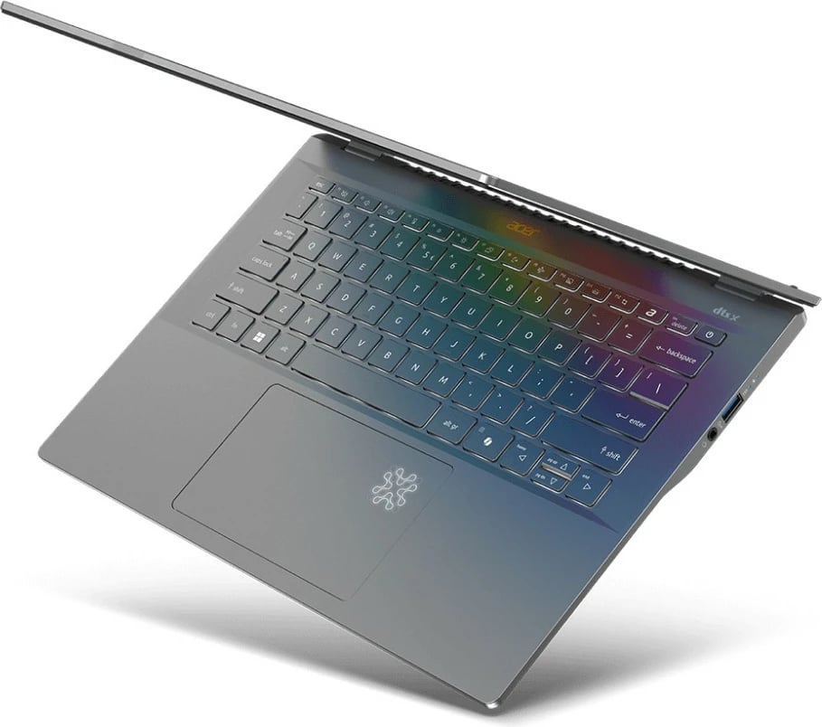 Laptop Acer Swift 14 AI SF14-11-X8MN, 16GB RAM, 14.5" WQXGA, Steel Grey