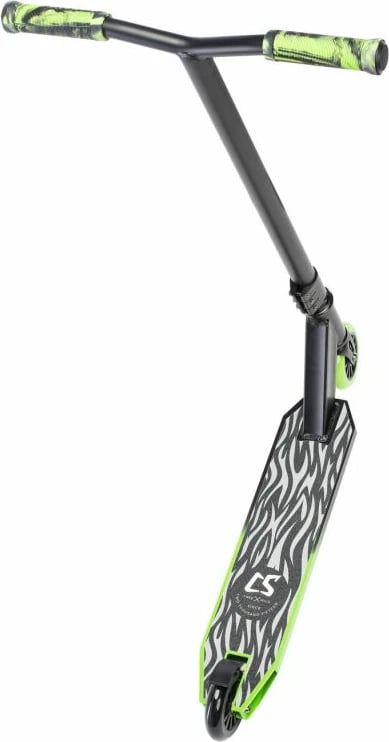 Trotinet freestyle Coolslide, për meshkuj dhe femra, i zi dhe i gjelbër