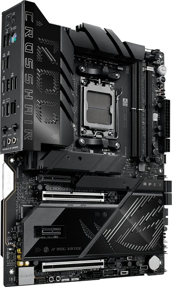 Pllakë amë ASUS ROG CROSSHAIR X870E APEX, Socket AM5, ATX, e zezë Pllakë amë ASUS ROG CROSSHAIR X870E APEX, Socket AM5, ATX, e zezë