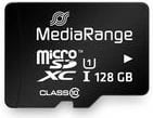 Kartelë memorie MediaRange MR945 128GB MicroSDXC Class 10 UHS-I e zezë