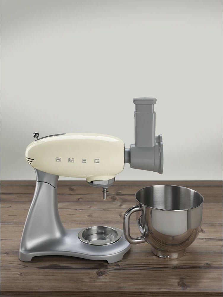 Set për prerje perimesh smeg SMSG01, për SMF01/02/03/13, inox, gri Set për prerje perimesh smeg SMSG01, për SMF01/02/03/13, inox, gri