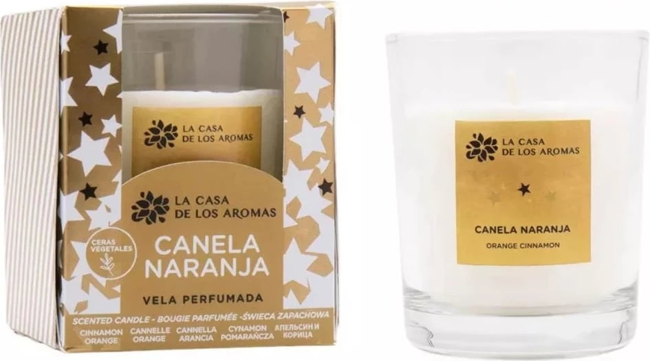 Qiri aromatik për femra La Casa de los Aromas Cinnamon and Orange 120g