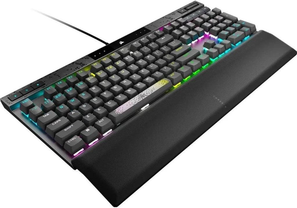 Tastierë Corsair K70 RGB PRO MAX, mekanike, RGB, e zezë