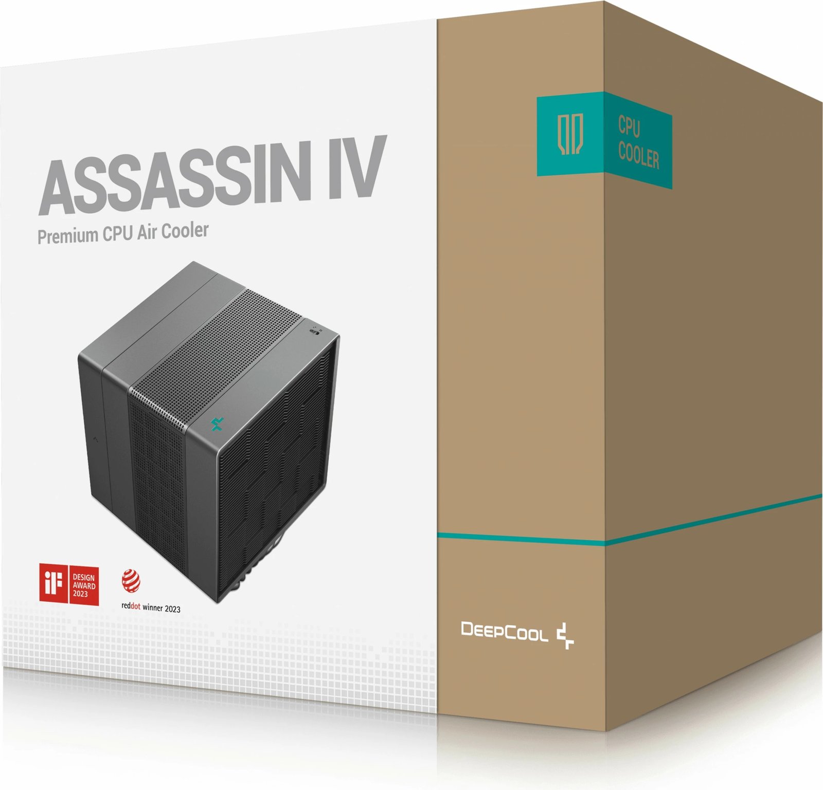 Ftohës ajri DeepCool ASSASSIN IV, 2 ventilatorë, 7 tuba termikë, PWM, 14 cm, e zezë