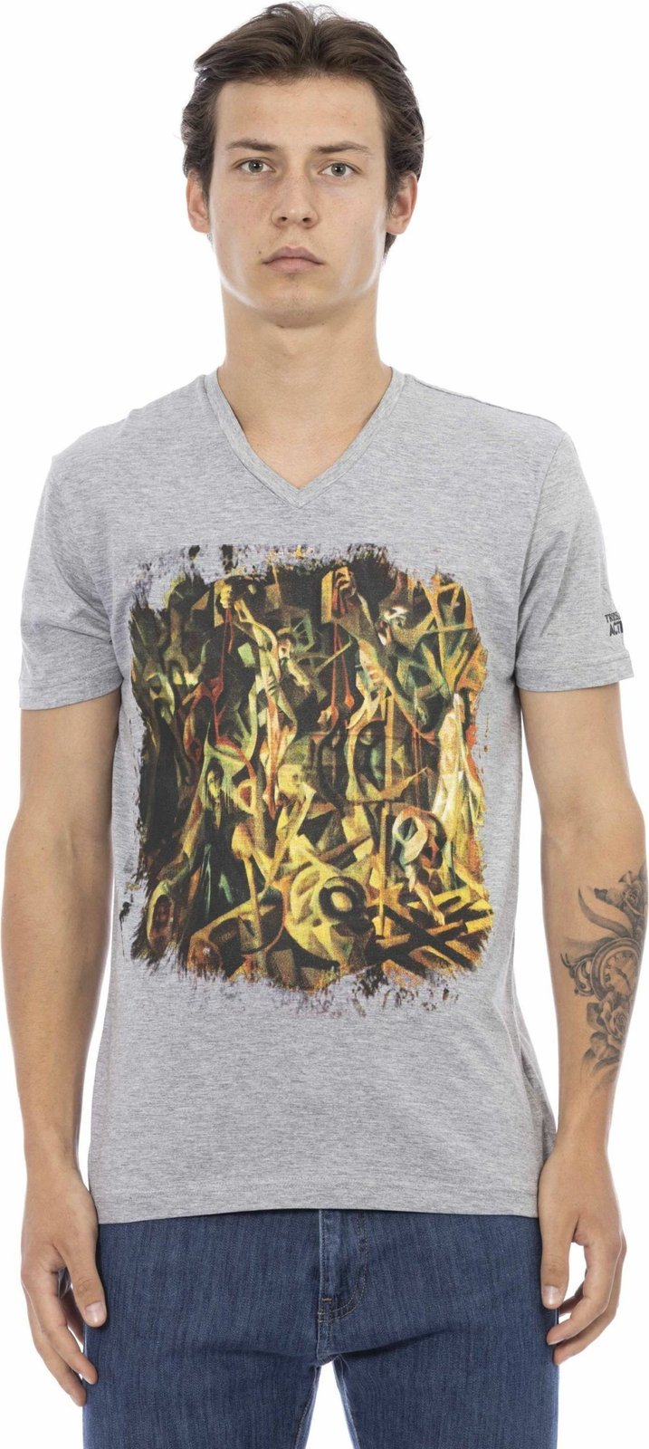 Maicë për meshkuj Trussardi Action, hiri