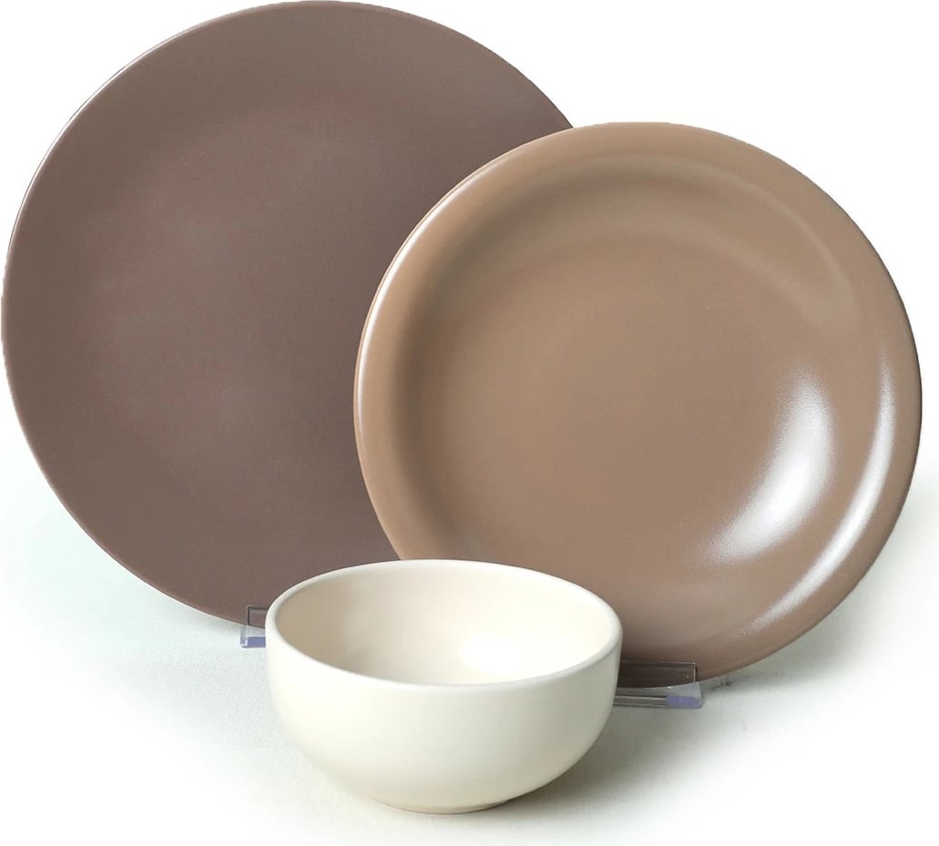 Set enësh për drekë, qeramikë, 18 copë, Hermia Concept, X0001509600000000000000000