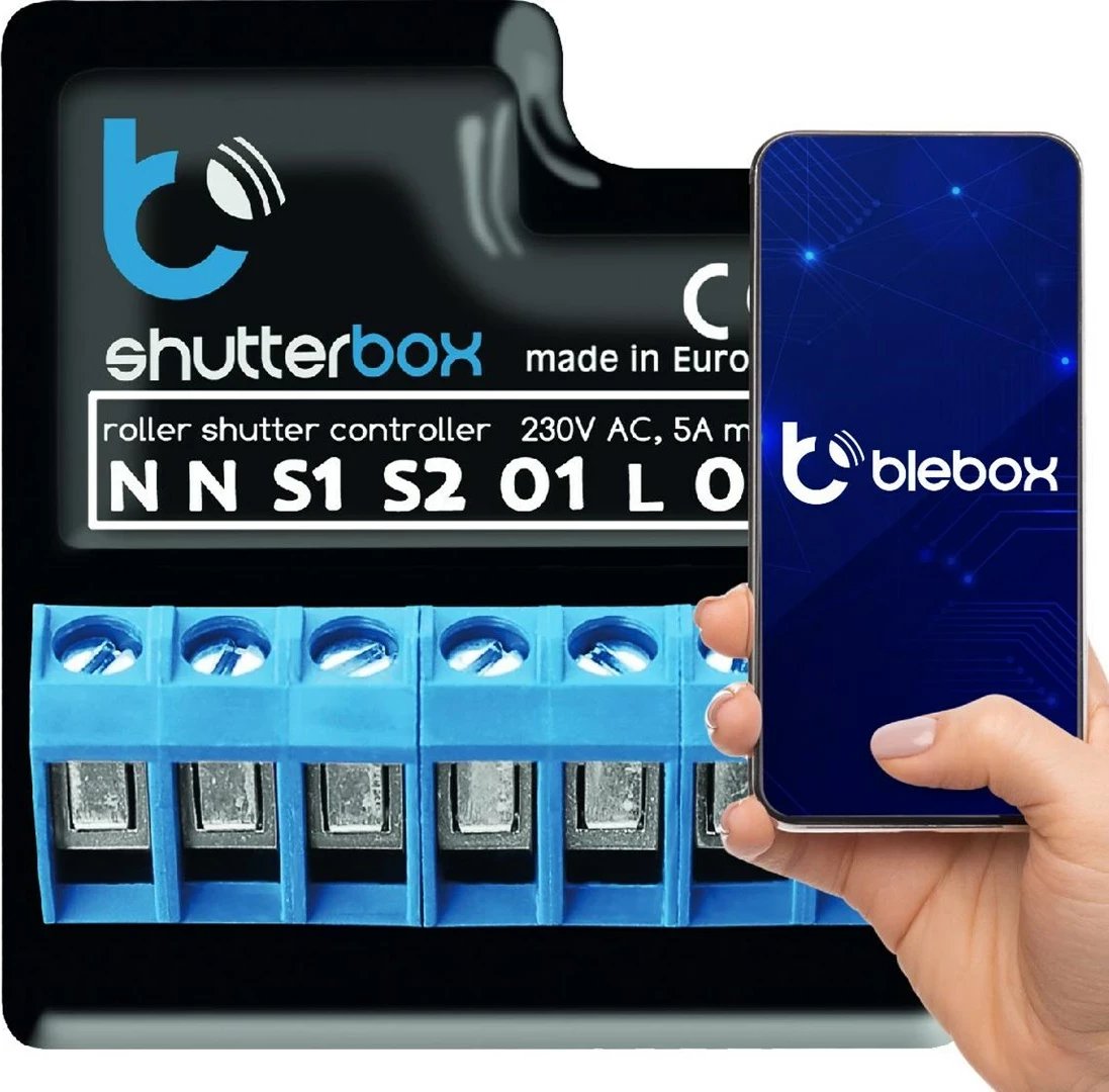 Kontroller roller Blebox Shutterbox, 230V