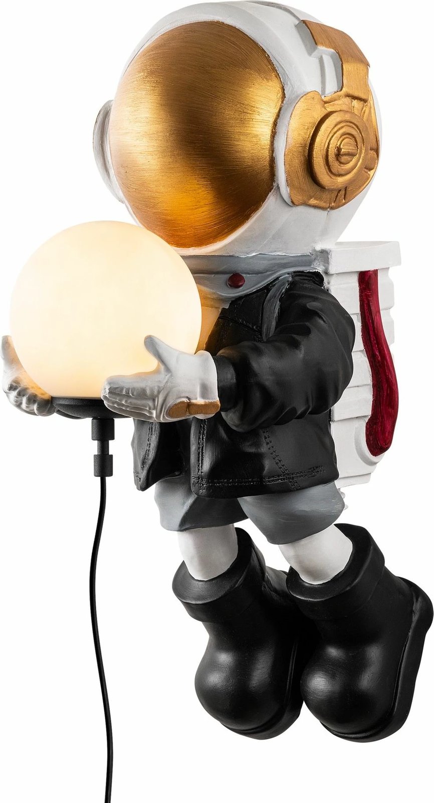 Llambë muri Opviq, astronaut, shumëngjyrëshe, 25x35x65cm