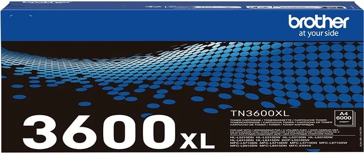 Toner Brother TN-3600XL, i zi, XL, 6000 faqe