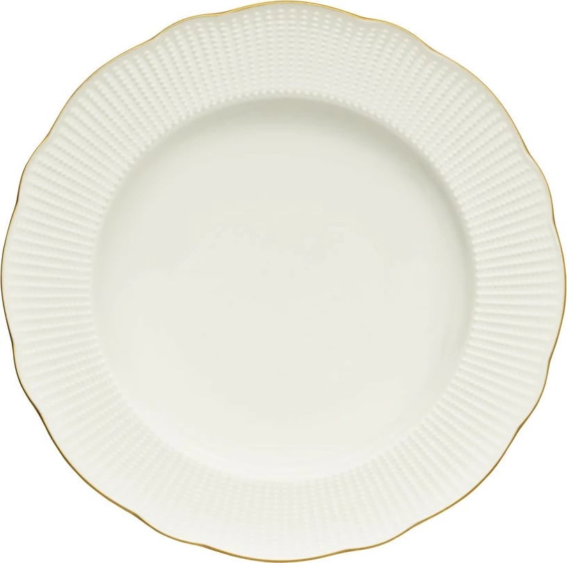 Set enësh për drekë (26 copë), Hermia Concept, BNILY26YT20, ngjyrë e bardhë dhe ari