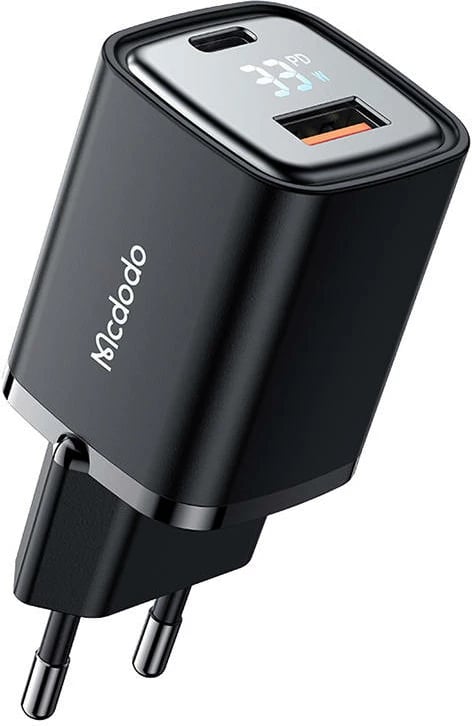Karikues Mcdodo CH-1701 me ekran, 33W, USB-A/USB-C, zi